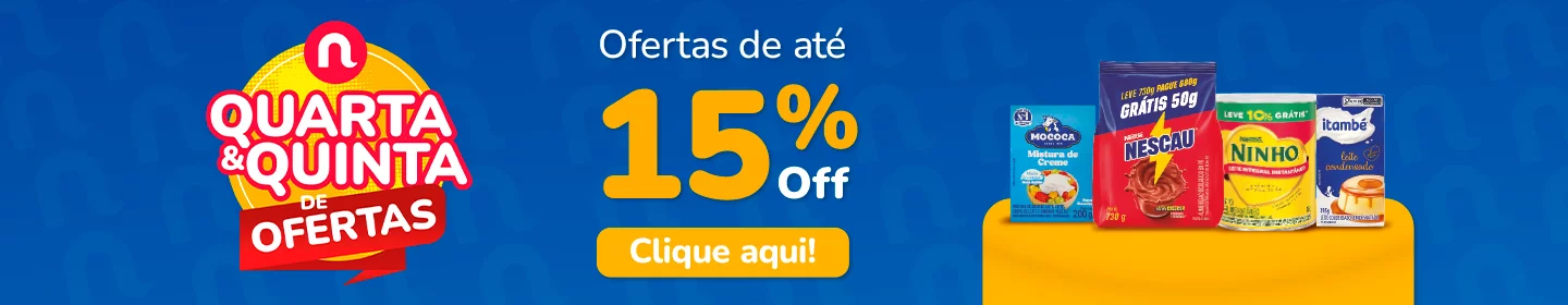 Quarta e Quinta de Ofertas